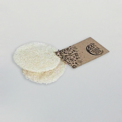 Луфа естествена - кръгла малка (8 см) (2 бр.) I 9807