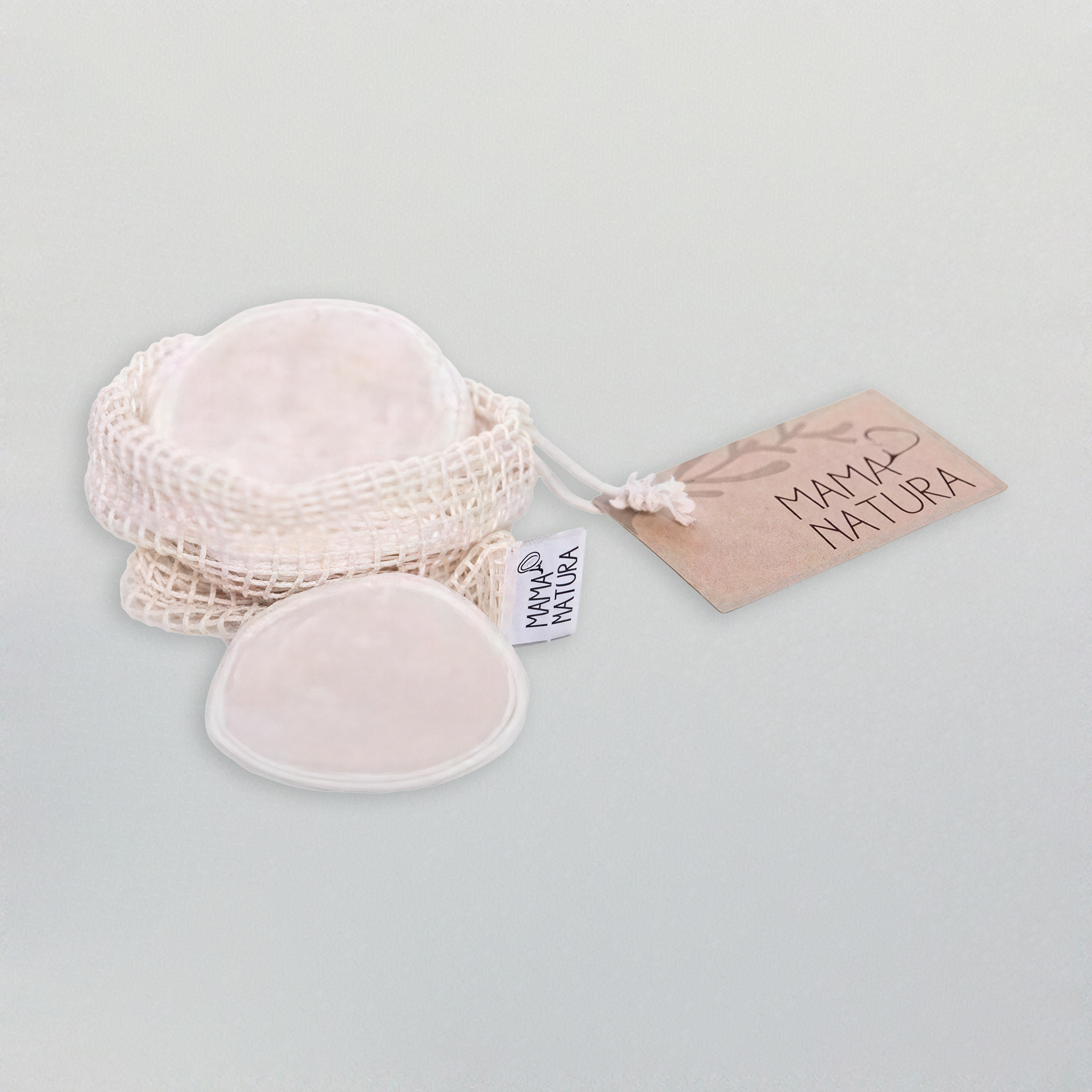 Козметични тампони от кадифе - 6 бр. I 7612