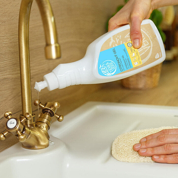 ЕКО Гел за отстраняване на котлен камък с масло от лимон