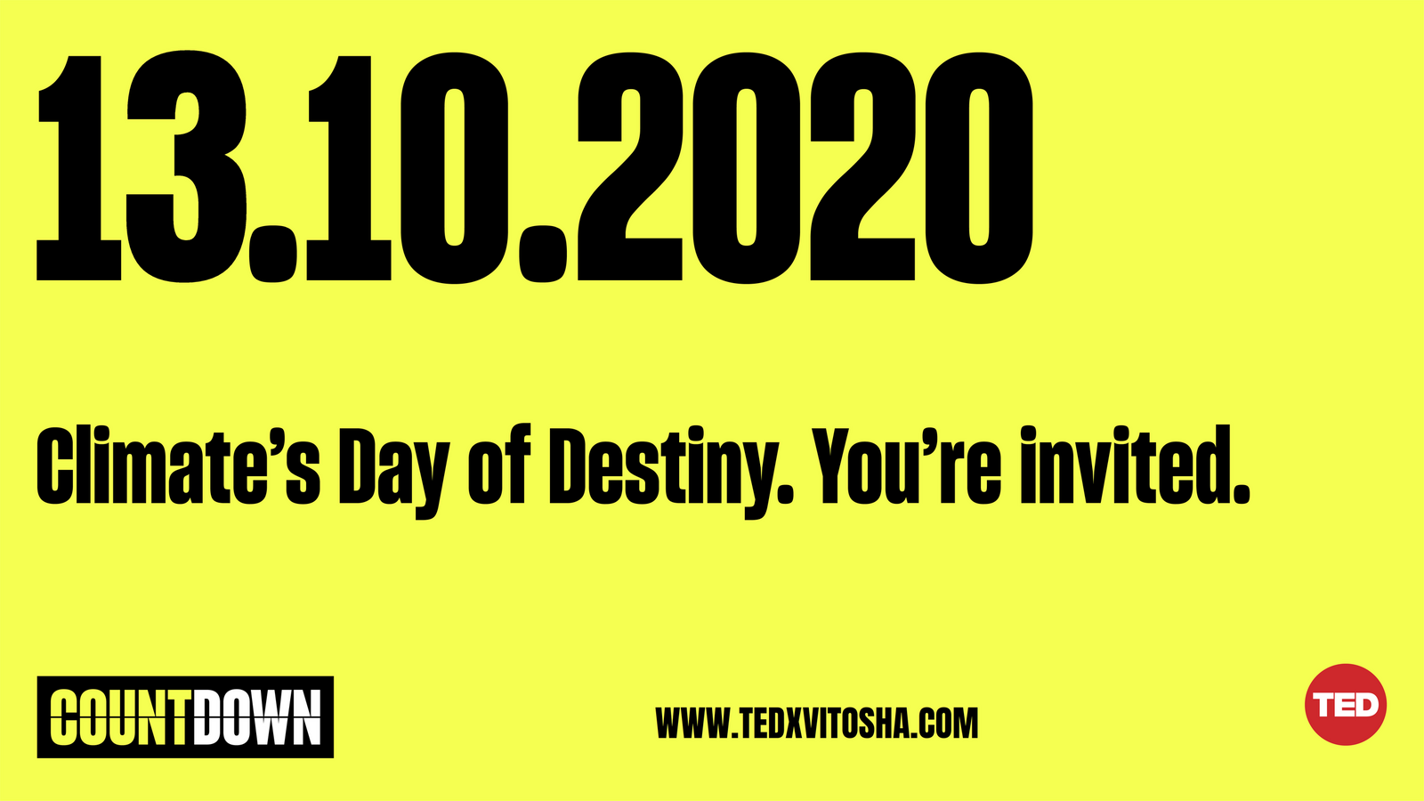 Участие на TEDxVitosha Countdown