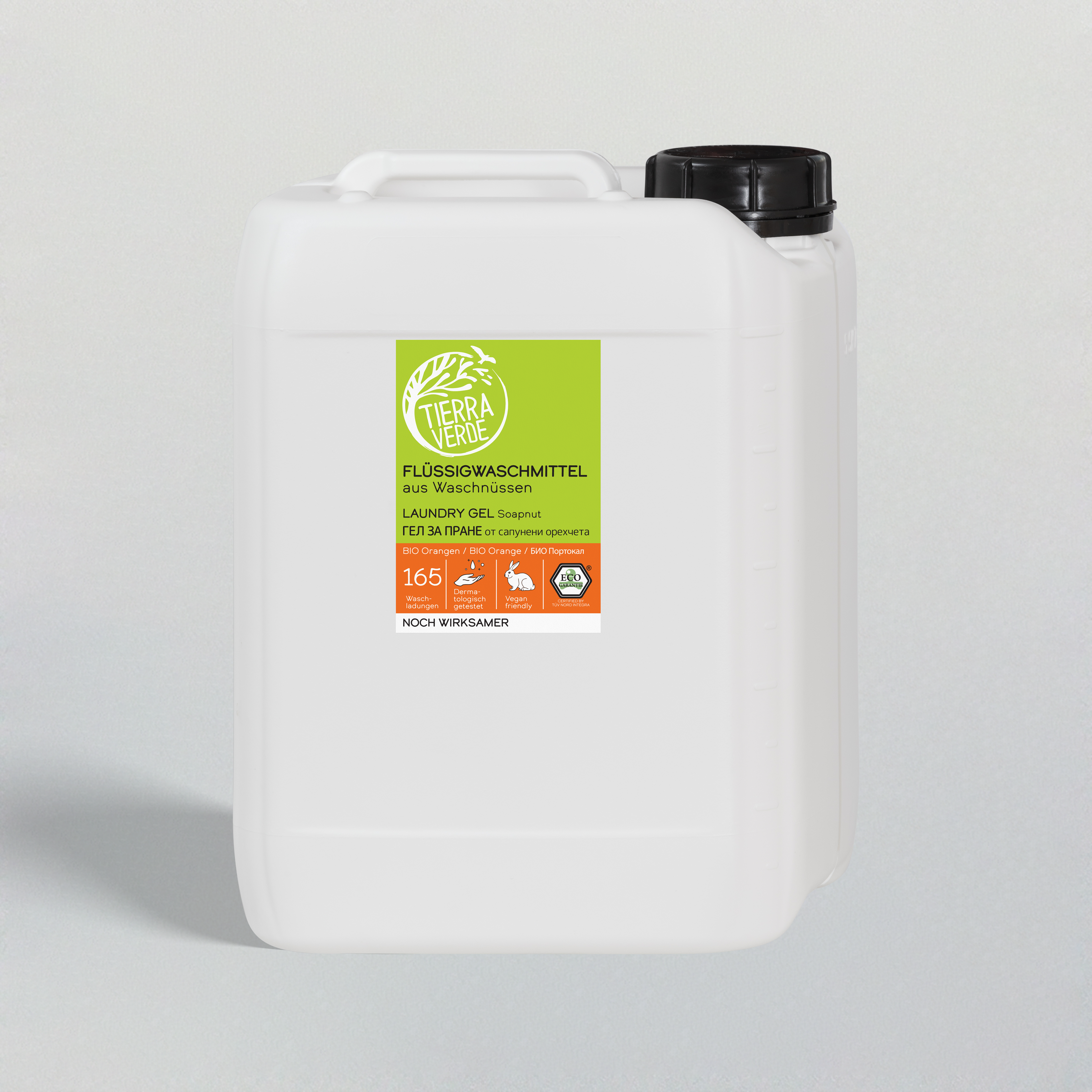 ЕKO Гел за пране от сапунени орехчета с портокал