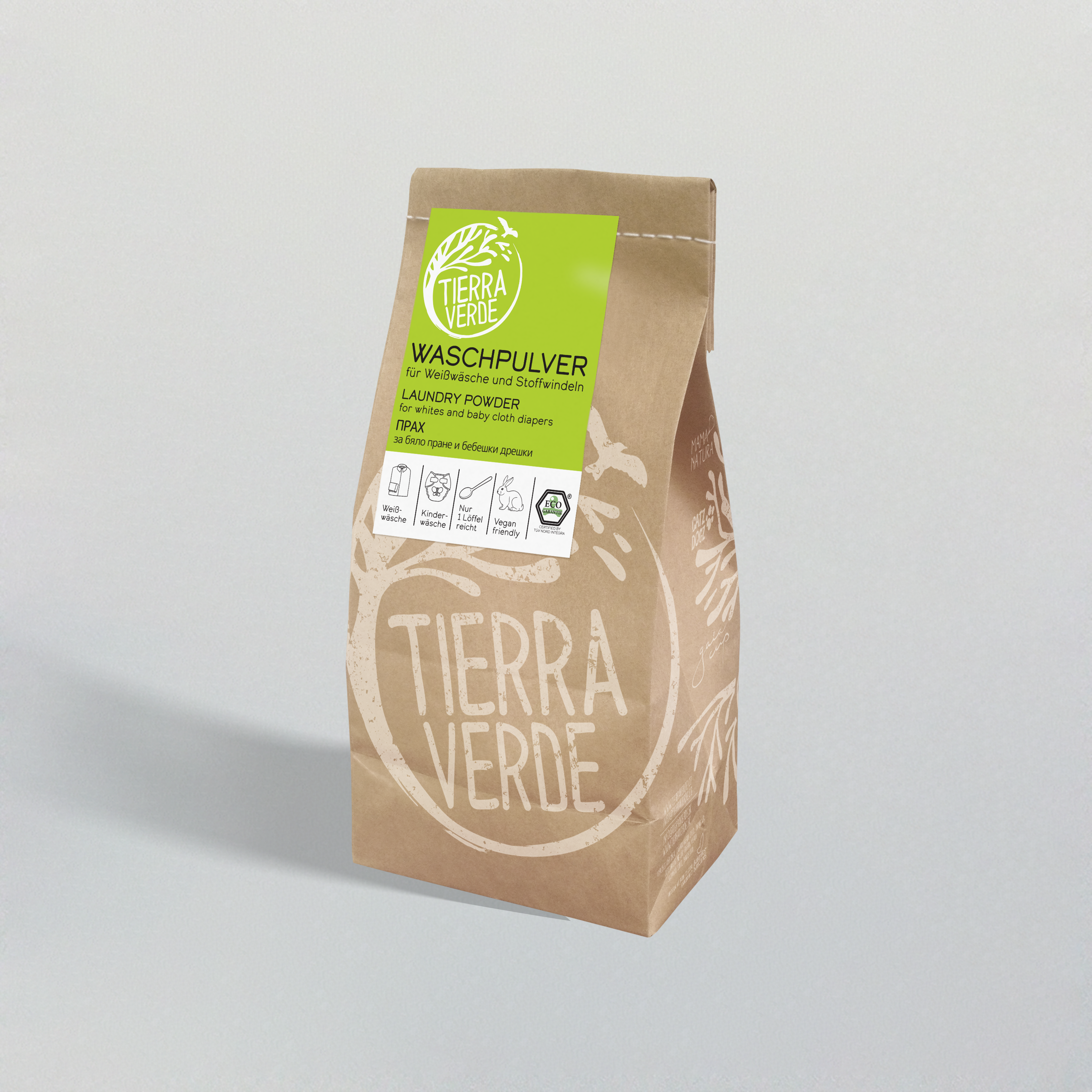 ЕКО Прах за бяло пране и бебешки дрешки - 850г - 56 пранета | 2374