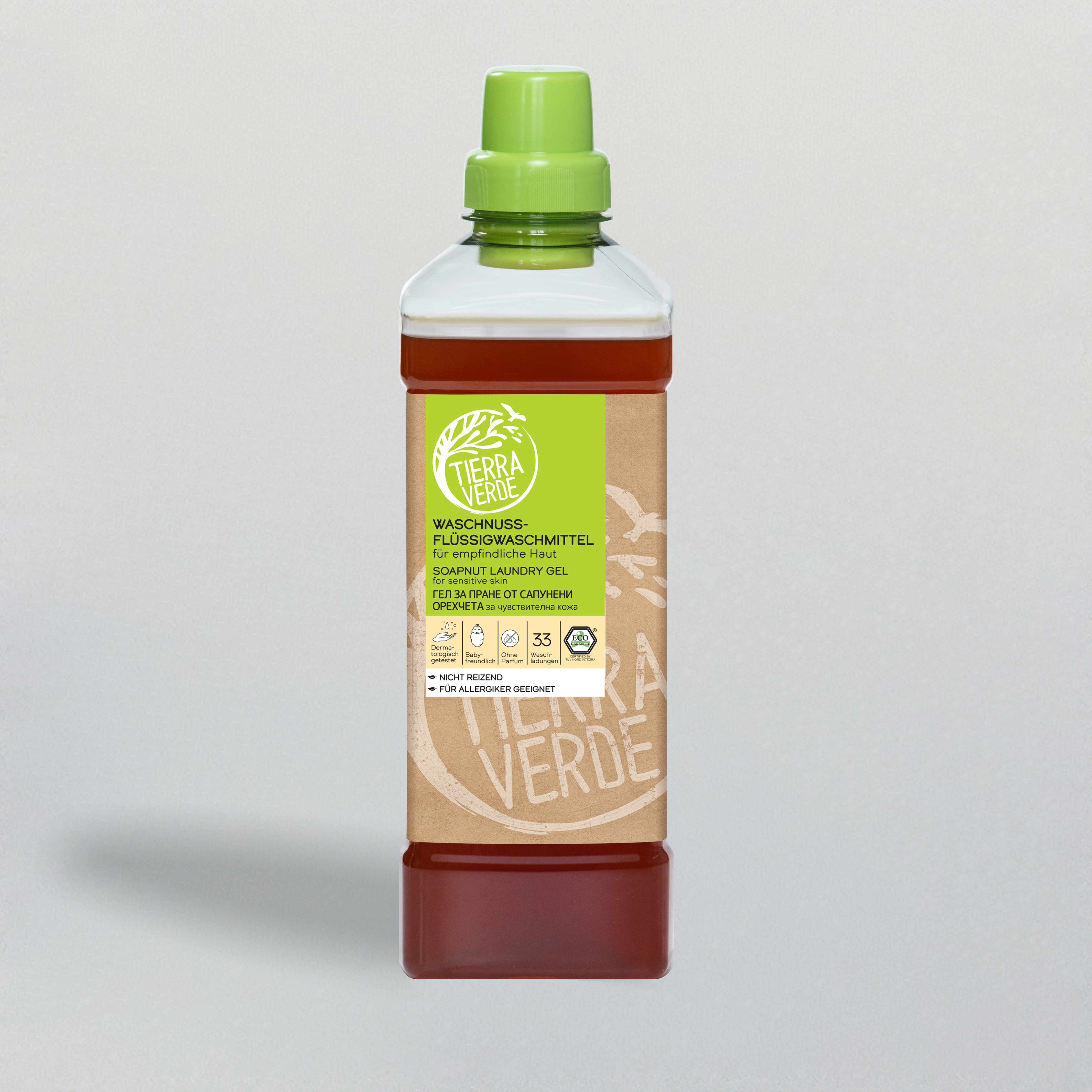 ЕKO Гел за пране от сапунени орехчета за чувствителна кожа