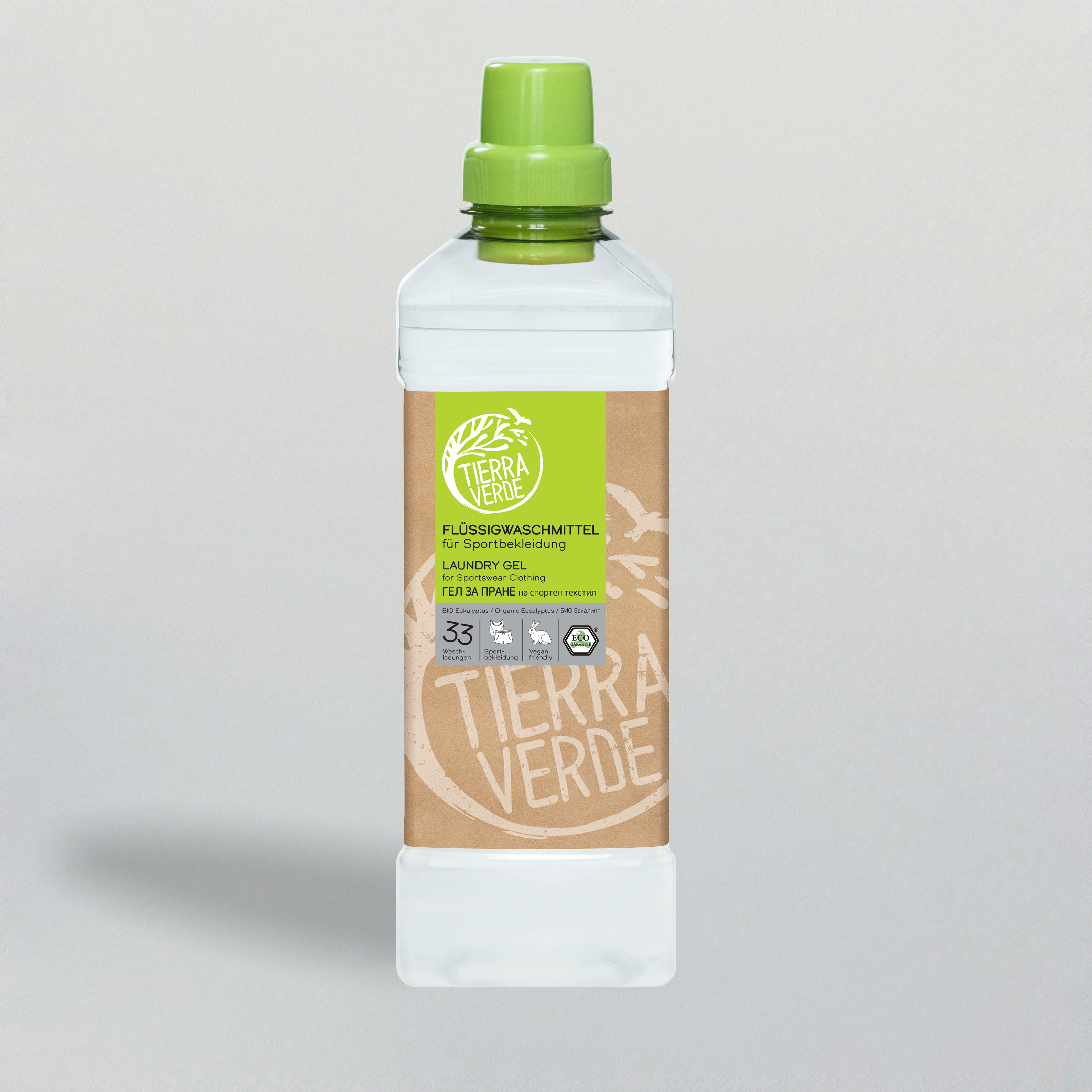 Гел за пране на спортни дрехи с БИО етерично масло от евкалипт 1 л I 8185